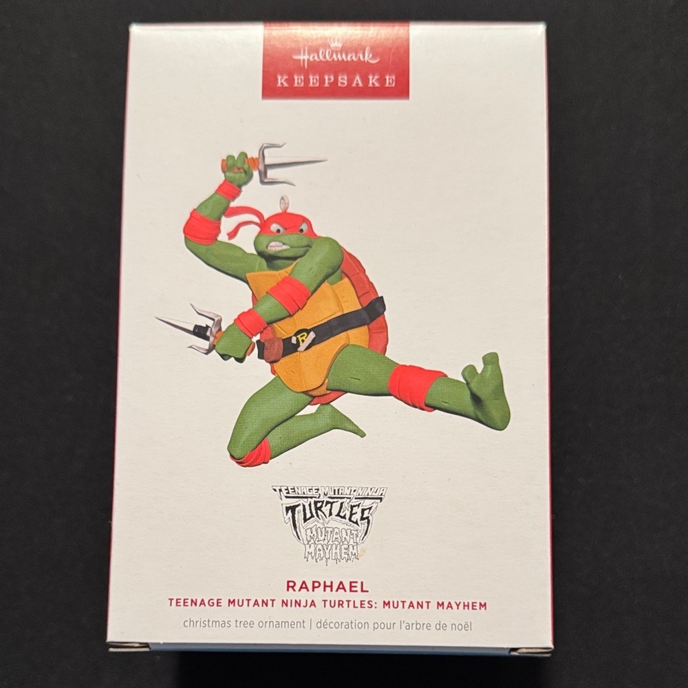 Raphael, TMNT Ornament, 2024 Hallmark Keepsake (NWT)